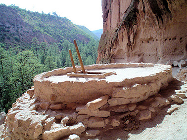 Bandelier Monument photo by Bill Oehlschlager